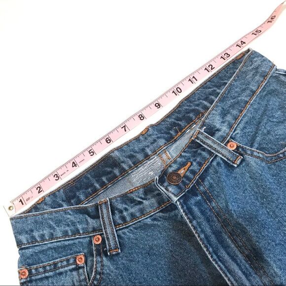 Vintage Jordache Frida Kahlo High Rise Mom Jeans Blue Artist Artsy Painter Sz 28 - Picture 11 of 14